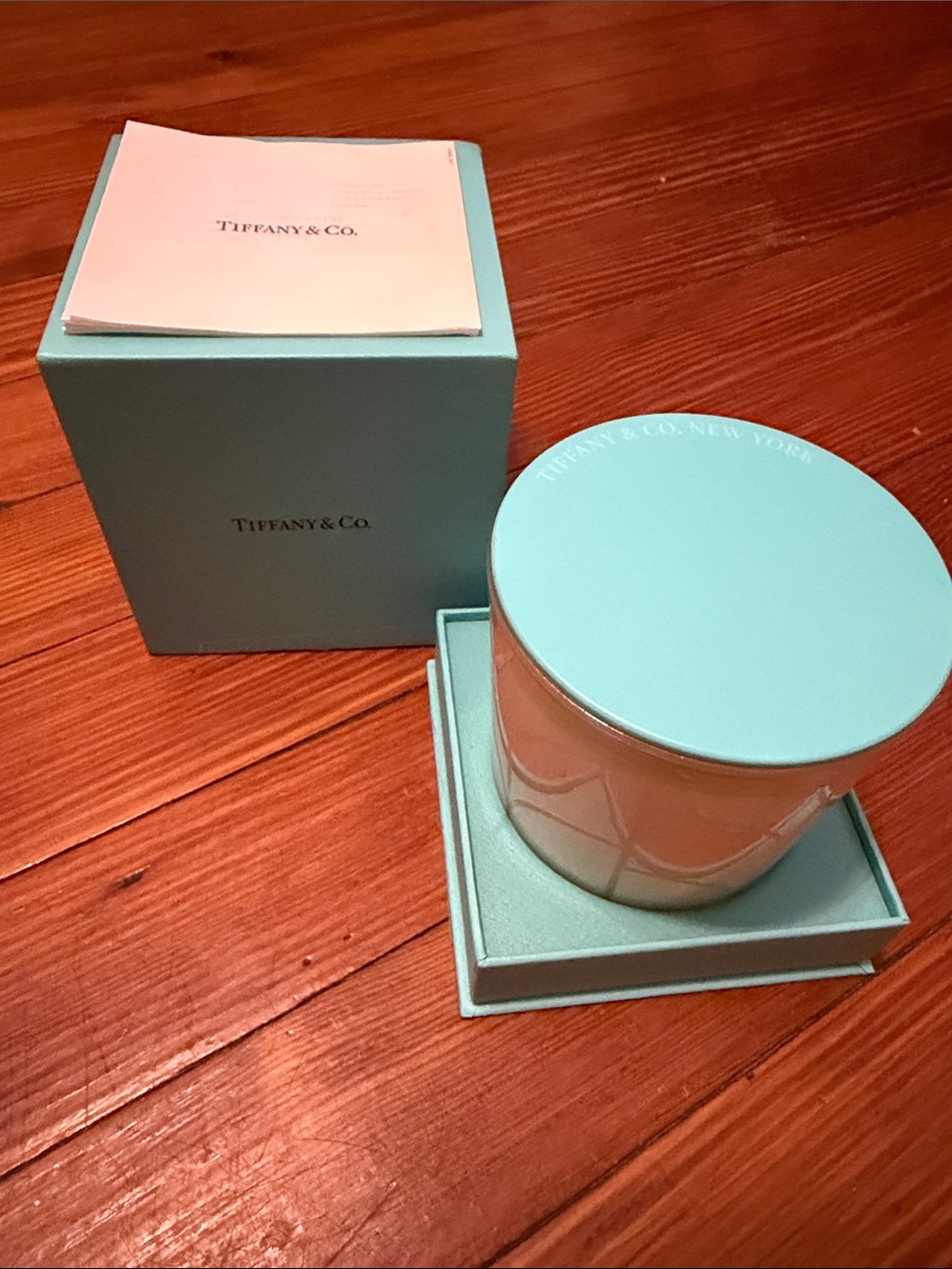 Authentic Tiffany & Co. Scented Candle 01 Jasmine Rose Peony